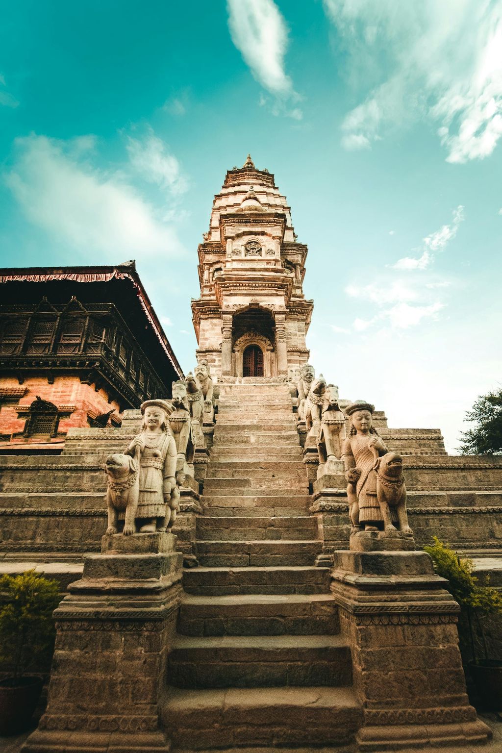 9 story template in Bhaktapur Durbar Square