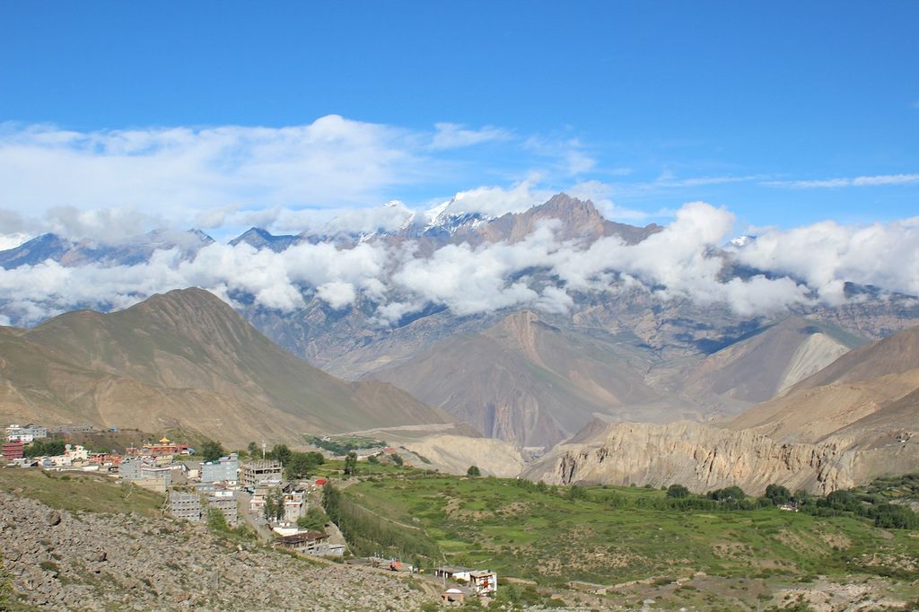 View from Mustang